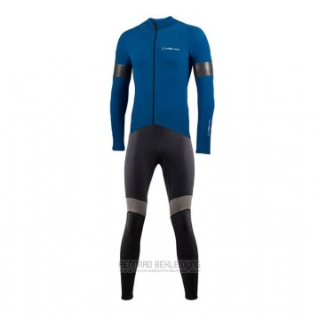 2021 Fahrradbekleidung Nalini Blau Trikot Langarm und Tragerhose (2)